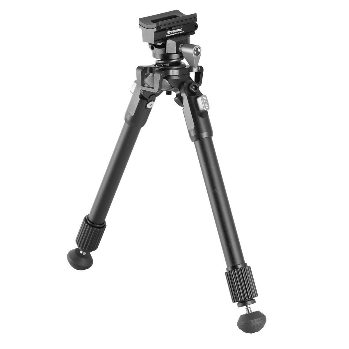Vanguard EQUALIZER 2QSA Aluminium Bipod with Picatinny Rail β Height: 25 to 35.5cm