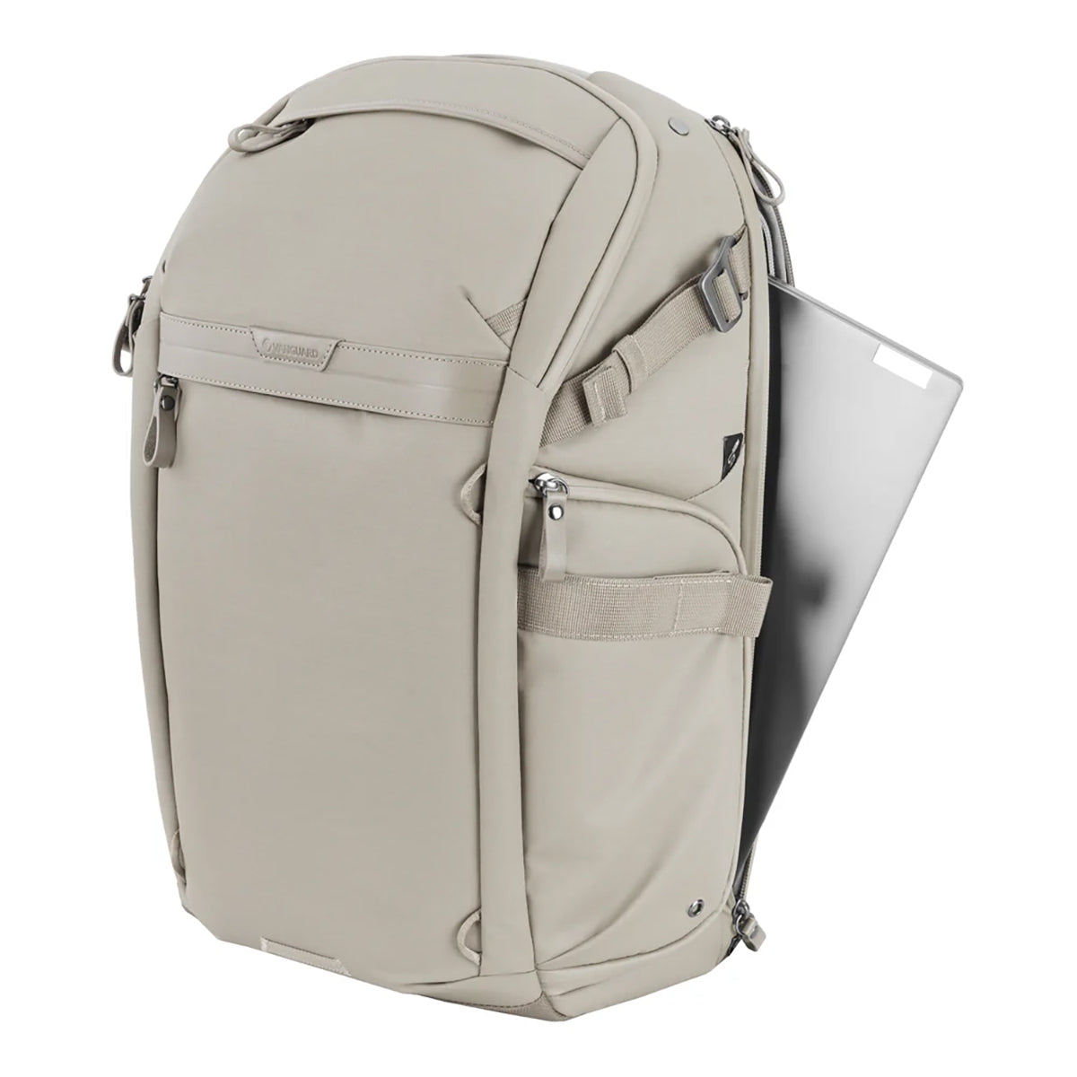 Vanguard VEO Metro B30L Lightweight 30L Camera Backpack with Laptop Sleeve – Cream