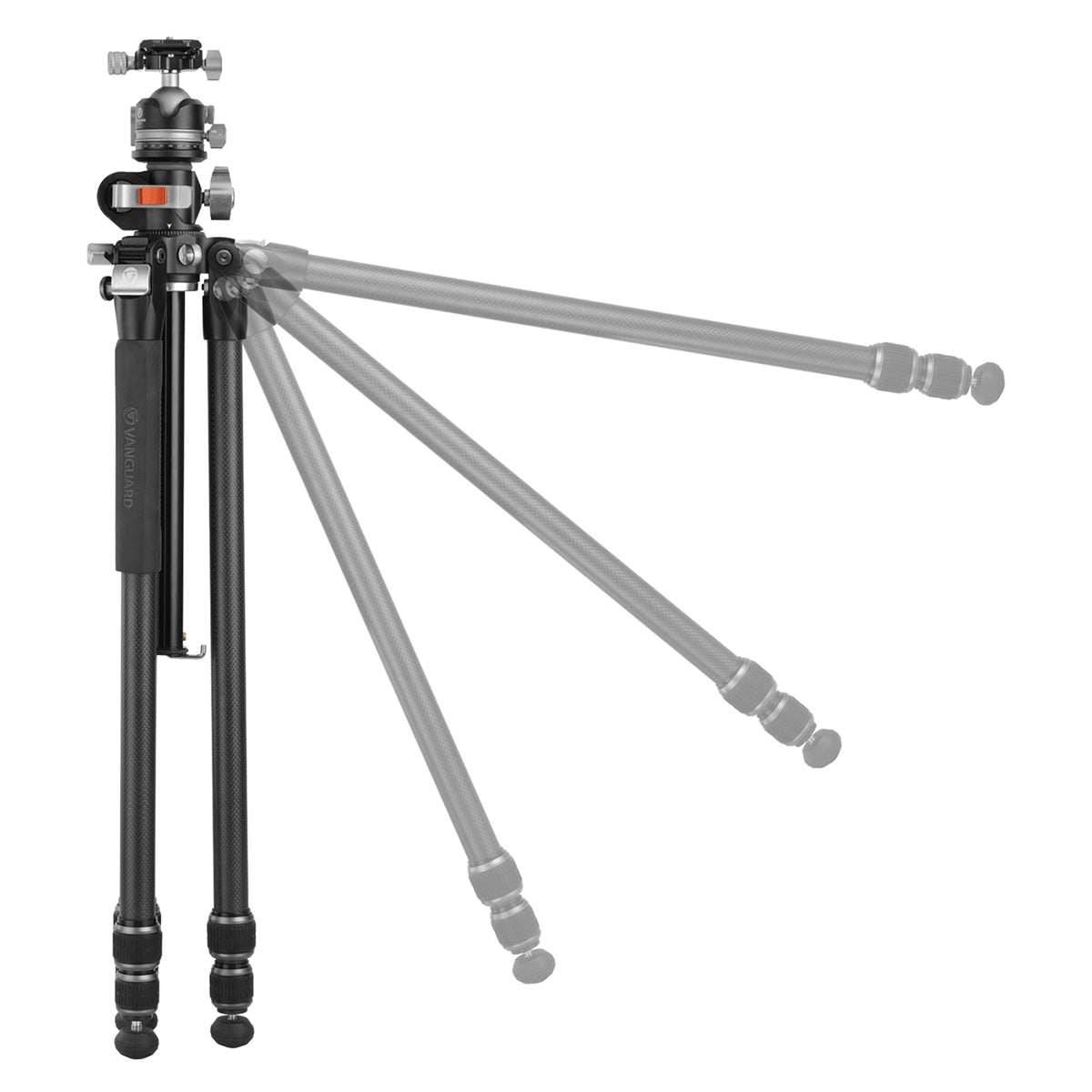 Vanguard VEO 5+263CLBS Carbon Fibre MACC Tripod with LB-50S Ball Head